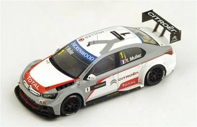 1:43 Spark Citroen C-Elysee Wtcc Winner R1 Paul Ricard 2014 Yvan Muller S2460 Mo - Immagine 1 di 2