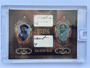 2024 Eternal Cuts Claude Monet Vincent van Gogh Dual History Relics /99 - Picture 1 of 2