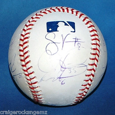 2008 W.C. Phillies Team Signed Autographed Baseball JSA Ryan Howard Chase Utley  - Image 1 of 4