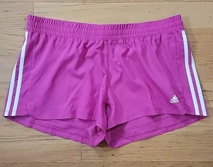 Adidas AEROREADY womens Size L PACER 35 WVN Shorts - Picture 1 of 6