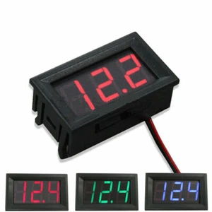 FCB*USA Mini Panel Meter, Voltmeter, Amperemeter, Temperatur, 3-stellig, 0,56" Höhe - Bild 1 von 1