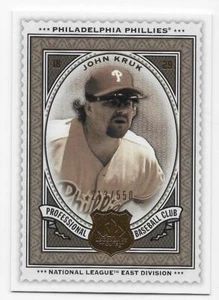 2009 SP LEGENDARY CUTS SP #127 John Kruk #213/550 - Picture 1 of 1