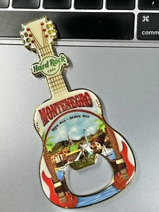 HARD ROCK CAFE *** MONTENEGRO *** ORIGINAL CITY GUITAR BOTTLE OPENER MAGNET ~WOW - Picture 1 of 1
