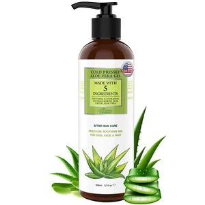 Aloe Vera gel LARGE SIZE Made in USA Organic Aloe Gel FREE SHIPPING PERFECT DIY! - Picture 1 of 8