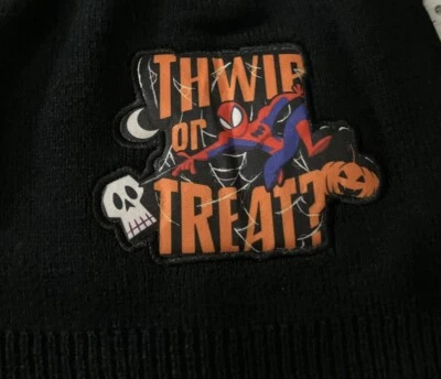 Marvel Spider-Man YOUTH Beanie Knit Hat One Size Halloween Thwip or Treat - Image 1 of 3