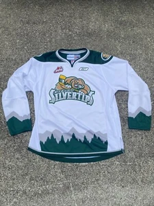 WHL CCM Reebok Silvertips 2009-2012 Stitched Jersey Size Large - Picture 1 of 4