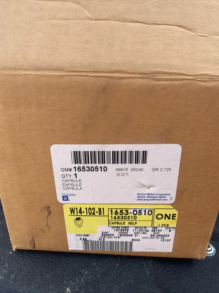 Lente y carcasa originales GM 16530510 Foto 1 de 4