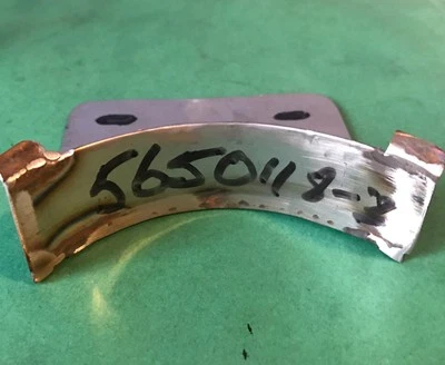 5650118-3 CESSNA - EXHAUST TURBO OVERBOARD PIPE SUPPORT - 8130-3 - NEW (B12) - Image 1 of 3