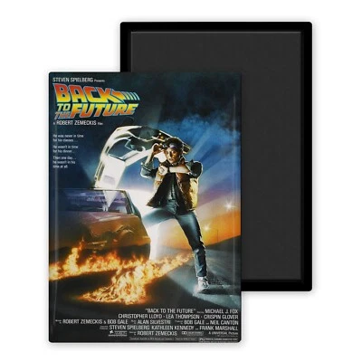 Back to the future Affiche Film Cinéma-Magnet Personnalisé 54x78mm Frigo