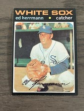 1971 Topps Ed Herrmann #169 Chicago White Sox 