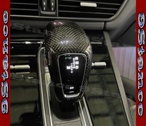FOR PORSCHE CAYENNE SUV 2018 2019 2020 2021 EXCHANGE CARBON FIBER SHIFT KNOB - Bild 1 von 4