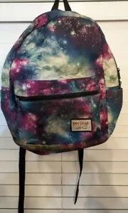 Rucksack Hot Style Original Design Stars Space Galaxy Grün Violett Gut - Bild 1 von 3