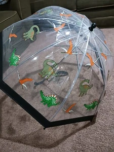 Foxfire For Kids Dinosaur Umbrella Kids Boys/Girls Toddler Gift Toy Children #65 - Picture 1 of 12