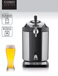 CASO Bierzapfanlage Beer-Master Bier-Dispenser für Bier-Fass 5 Liter NEU - Bild 1 von 12