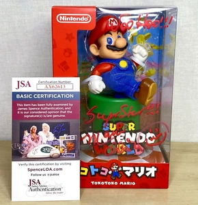 Tokotoko Mario Super Nintendo World Exclusivo Autografiado JSA Charles Martinet - Imagen 1 de 18
