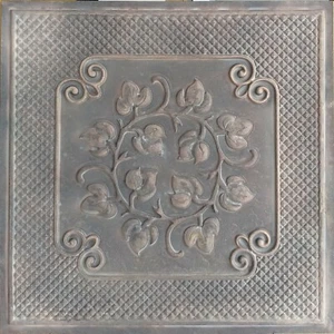 Ceiling tiles Faux tin decor Bar saloon wall panels PL66 old wood 10pcs - Picture 1 of 14