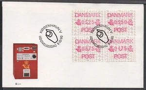 ✔️ DANMARK RARE FDC COVER - Picture 1 of 1