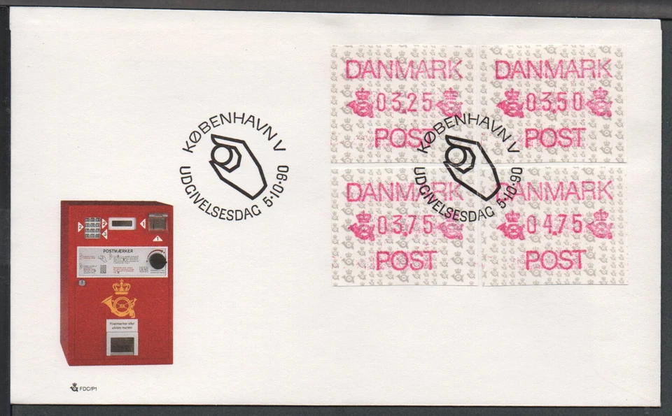 ✔️ DANMARK RARE FDC COVER - Image 1 of 1