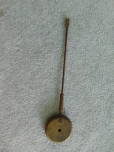 OLD ANTIQUE FRENCH MANTLE SHELF FIGURAL PENDULUM CLOCK PARTS - Picture 1 of 7