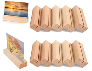 20x Kartenhalter Holz Tischkartenhalter Platzkartenhalter Hochzeit Geburtstag - Bild 1 von 8
