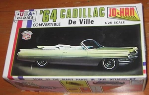 Kit convertible Johan 1964 Cadillac # C-3964 EE. UU. Oldies 1/25 Jo-Han sin construir 64 - Imagen 1 de 9