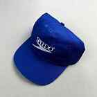 Vintage Speedo Hat Cap Snapback Blue Swimming Beach Surf Outdoor Adjustable 90s
