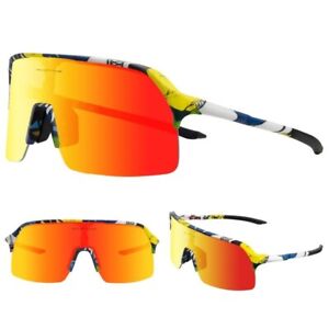 Cycling Sunglasses For Men Women Polarized Bicycle Eyewear Bike Glasses UV400