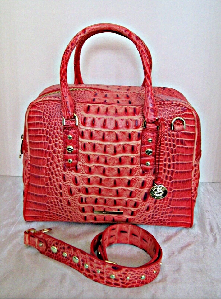 Brahmin Marissa Satchel Sweetheart Melbourne Leather