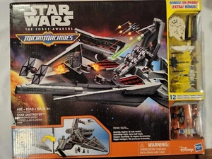 MICRO MÁQUINAS STAR WARS EL DESPERTAR DE LA FUERZA: DESTRUCTOR ESTELAR DE PRIMER ORDEN con BONO - Imagen 1 de 4
