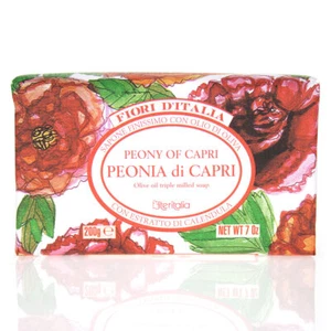 Iteritalia Fiori d'Italia Peonia di Capri Seife 200 g - Bild 1 von 2