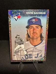 2023 Topps Chrome Platinum Kevin Gausman Rose Gold Mini Diamond 29/75 - Picture 1 of 3