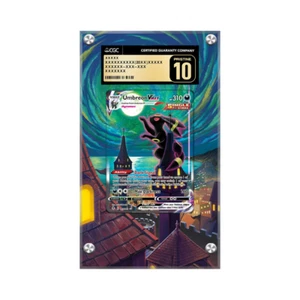 Umbreon VMAX 215/203 Pokémon Extendido CGC Obra de Arte Protector Tarjeta Vitrina - Imagen 1 de 3