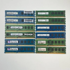 8GB DDR3 Desktop RAM (2x4GB) DIMM 1600MHz Memory – Choose Your Brand - Picture 1 of 8