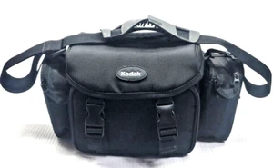 Kodak Camera Bag w/ Handle & Shoulder Strap ~ Removable Storage Black Padded - Picture 1 of 8