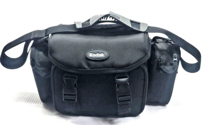Kodak Camera Bag w/ Handle & Shoulder Strap ~ Removable Storage Black Padded - Image 1 of 4