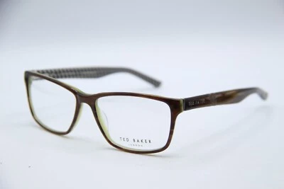 NUEVAS GAFAS TED BAKER B874 BRN MARRÓN VERDE MONTURAS AUTÉNTICAS 55-15 Foto 1 de 4