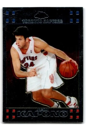 Tarjetas de baloncesto 2007-08 Topps cromadas Jason Kapono #19 Foto 1 de 2