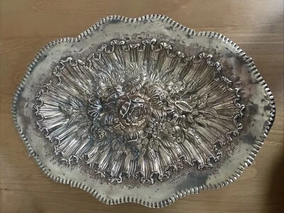 COUPE EN ARGENT MASSIF ESPAGNE / MADRID XVIII - Photo 1/4