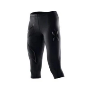 2XU Compression Womens 3/4 Tights ( Black/Nero Logo ) | BRAND NEW - Picture 1 of 4