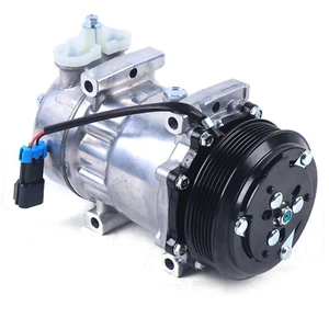 NEW AC Compressor For Peterbilt & Kenworth 1980-2010 For Models 200 Thru 300 Ser - Foto 1 di 9