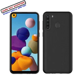 Custodia protettiva in silicone ambientale per cellulare Samsung Galaxy A21 SM-A215U - Foto 1 di 1