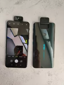 ASUS ZenFone 6 - 128 GB 256GB - Midnight Black (Unlocked) 4G Game phone GOOD - Picture 1 of 22