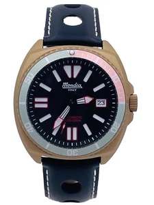 Orologio Mondia Automatico Seiko Stile Vintage MI788BZK/429 Scontatissimo Nuovo - Foto 1 di 8