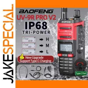 Baofeng UV-9R Pro Dual Band Walkie Talkie - Zdjęcie 1 z 46