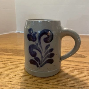 Vintage Beer Mug Stein West Germany Salt Glaze Stoneware - Picture 1 of 7
