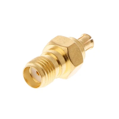 SMA Female To MCX Male Plug Straight RF Coaxial Adapter Connector Converter - Image 1 of 4