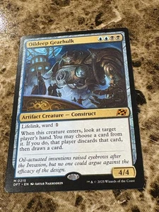 OILDEEP GEARHULK Magic MTG Aetherdrift - Bild 1 von 2