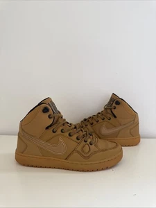 NIKE SON OF FORCE MID WINTER WHEAT SIZE 6 UK MEN’S TRAINERS - Picture 1 of 8