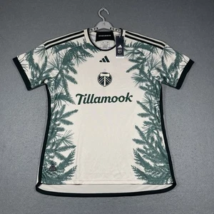 Portland Timbers Trikot XL Elfenbein Adidas Away Kit 2024 MLS Tillamook Authentic - Bild 1 von 10