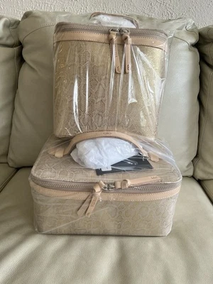 Set of Two Consuela Leah Snake Print Train Cases! Brand New With Tags! Sold Out! - Image 1 of 4